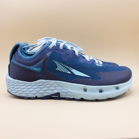 Altra Timp 4 Blue Trail Running Shoes ALOA548C302 Women's Size 8 - Picture 3 of 8